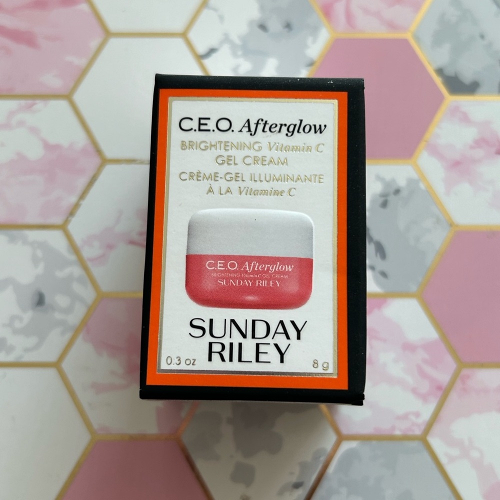 Sunday Riley CEO Afterglow Brightening Vitamin C Gel Cream